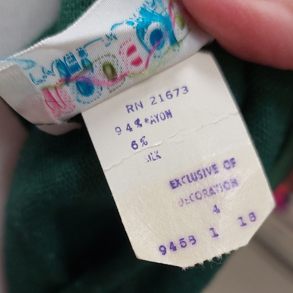 Green Polka Dot Dress White Collar vintage Mode O’ Day styled in California FAD - Picture 13 of 14